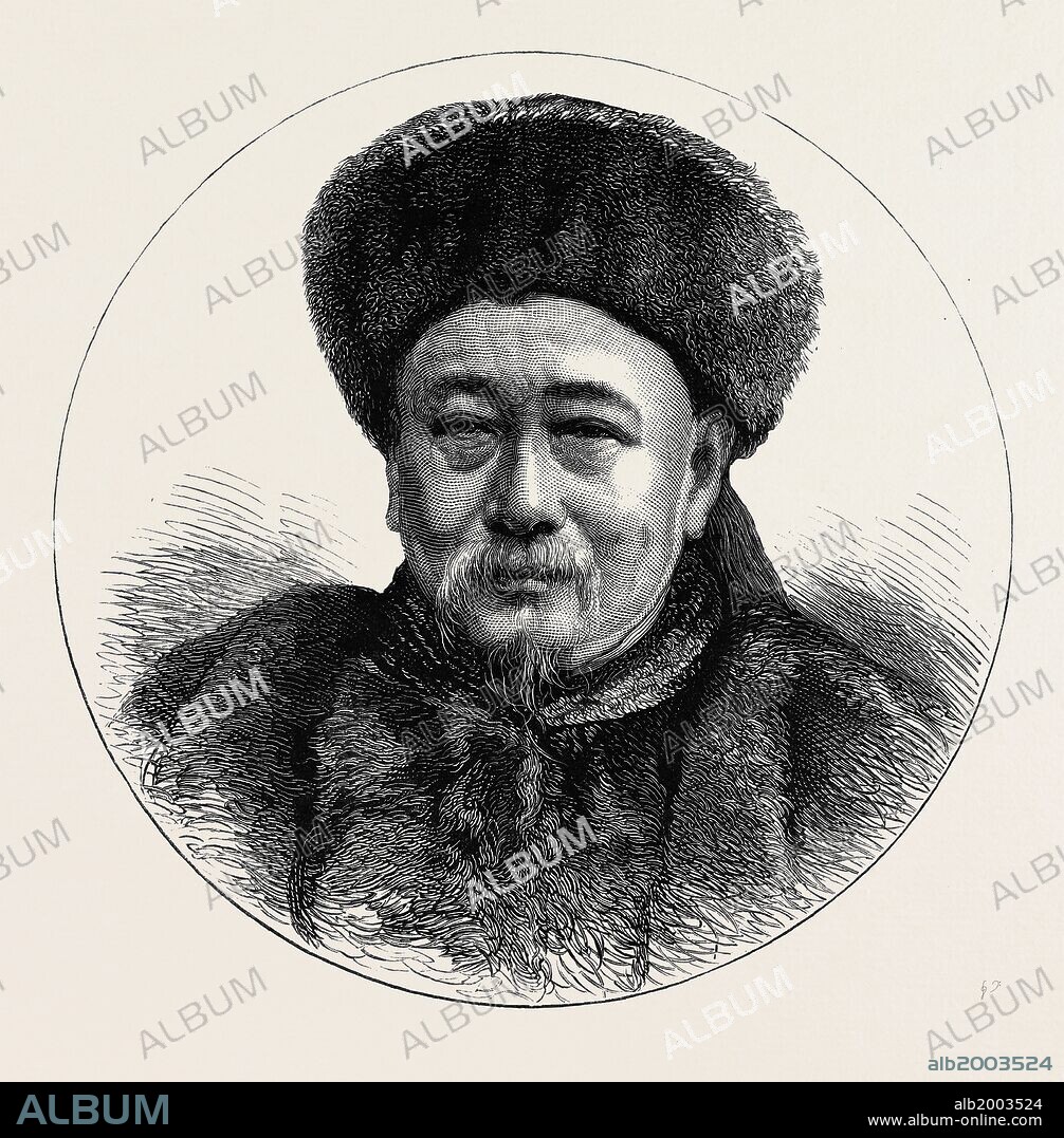 HIS EXCELLENCY KUO-SUNG-TAO, THE CHINESE ENVOY EXTRAORDINARY AND CHIEF OF THE MISSION TO GREAT BRITAIN.