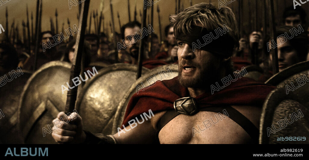 DAVID WENHAM in 300, 2006, directed by ZACK SNYDER. Copyright WARNER BROS. PICTURES.