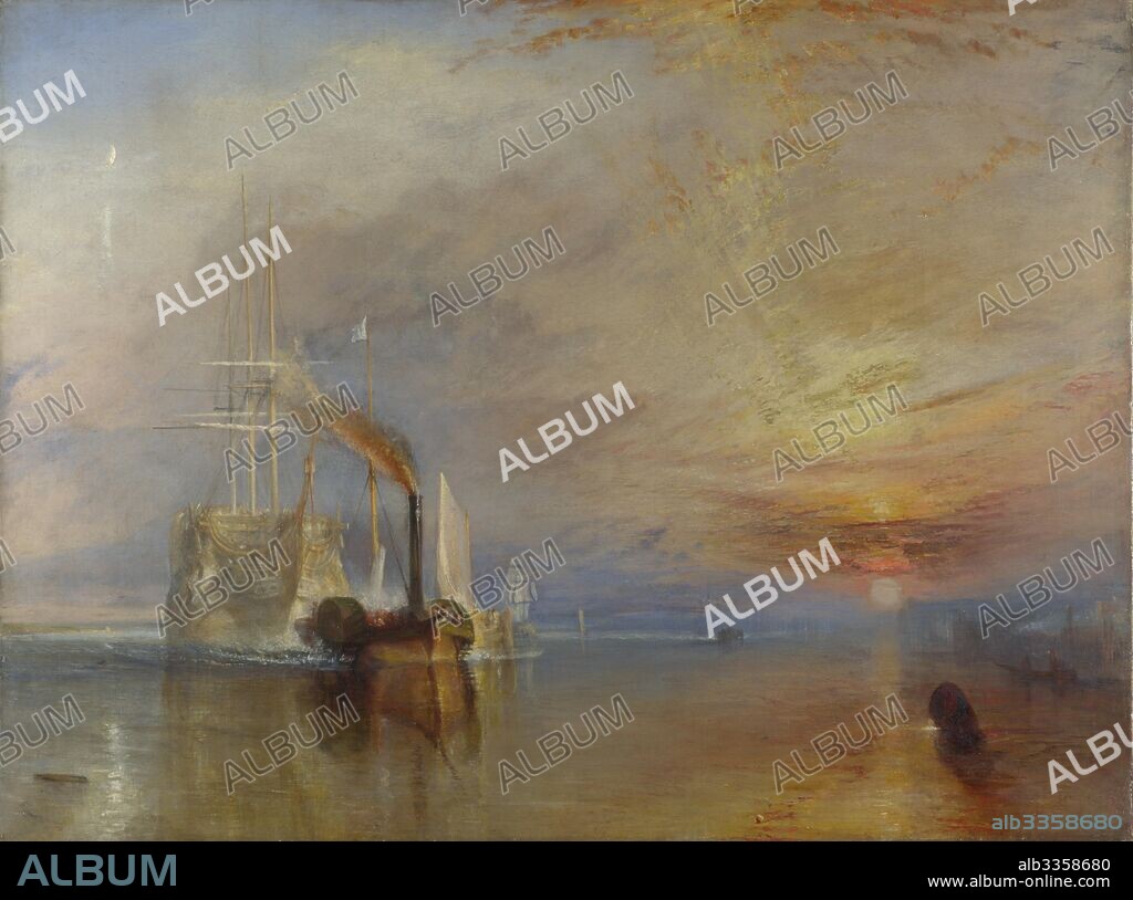 JOSEPH MALLORD WILLIAM TURNER. The Fighting Temeraire.