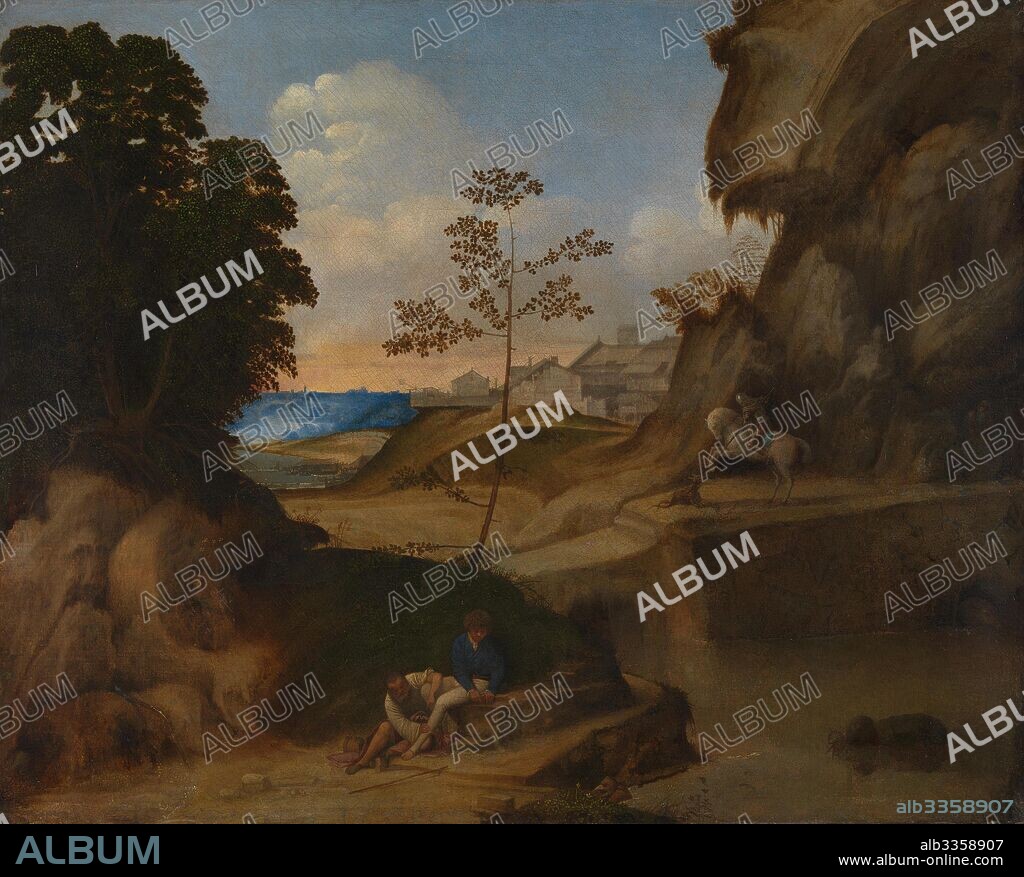 GIORGIONE. The Sunset (Il Tramonto).