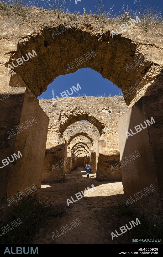 Caballerizas Reales, Heri es-Souani, Mequinez, Marruecos, Africa.