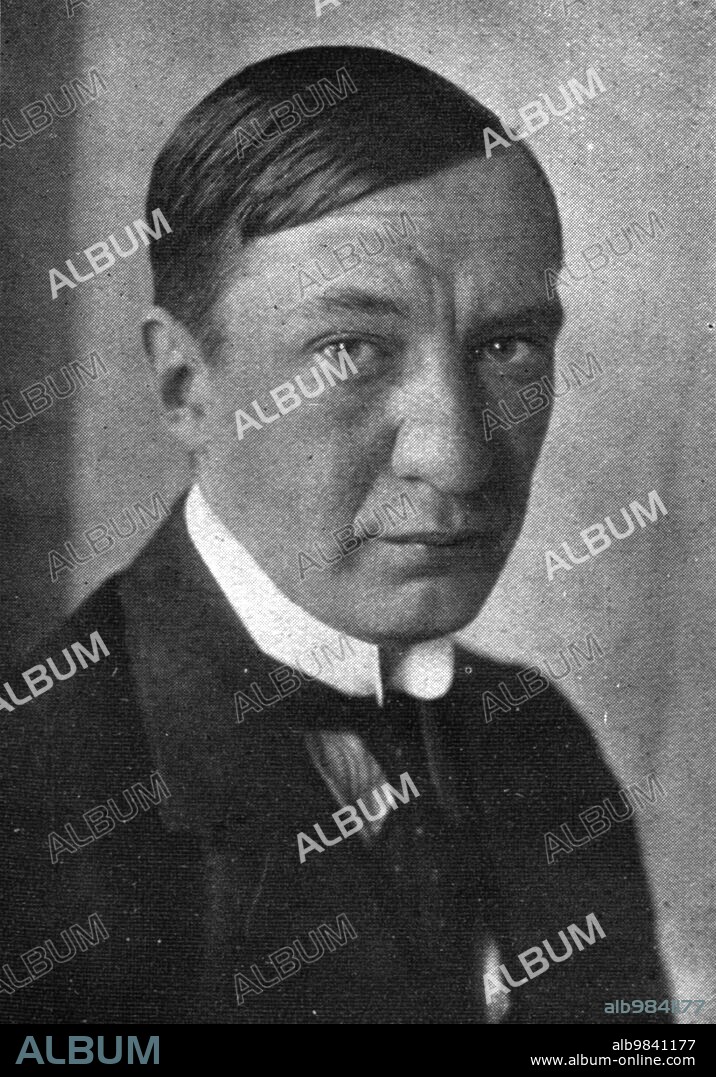 'The Bolshevik Coup in Russia; Kerensky at the time of his fall', 1917. From "L'Album de la Guerre 1914-1919, Volume 2" [L'Illustration, Paris, 1924].