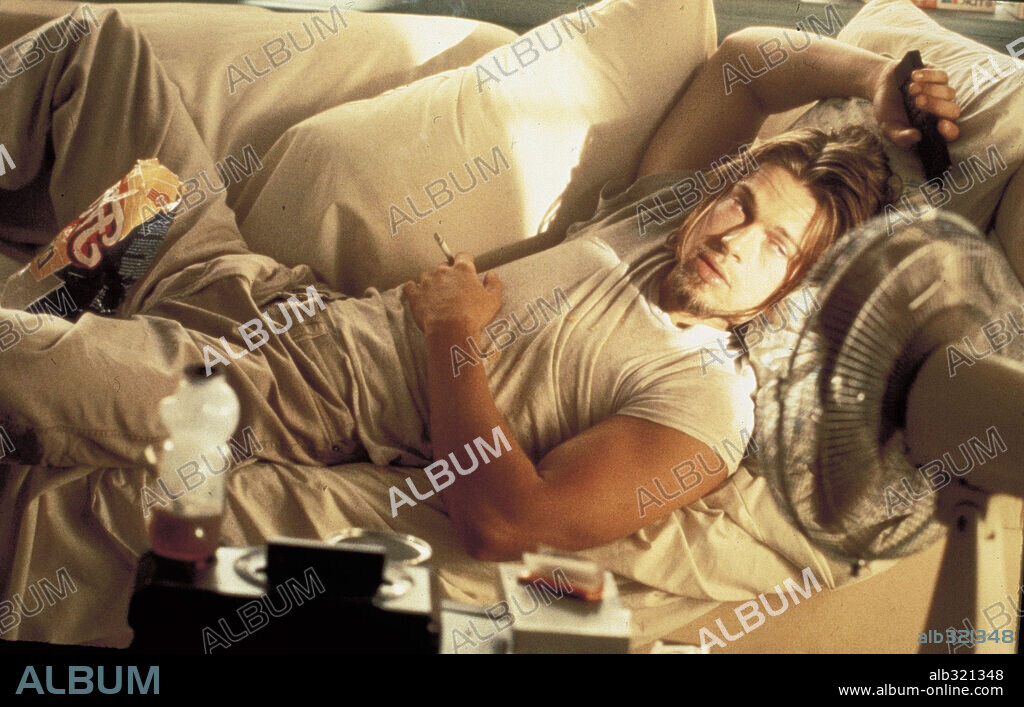 BRAD PITT in TRUE ROMANCE, 1993, directed by TONY SCOTT. Copyright MORGAN CREEK/DAVIS FILMS.