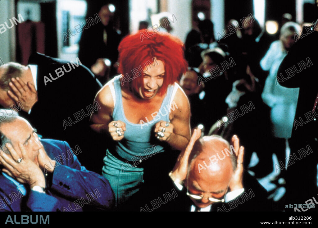 FRANKA POTENTE en CORRE LOLA, CORRE, 1998 (LOLA RENNT), dirigida por TOM TYKWER. Copyright MIRAMAX.