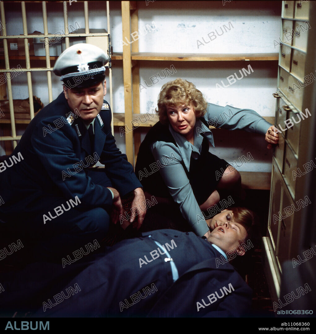 Tatort, crime series, Germany since 1970, episode "Kurzschluss" from December 7, 1975, Director: Wolfgang Petersen, scene photo.