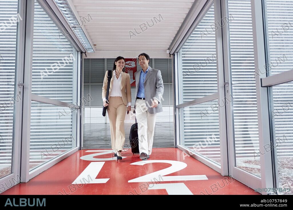 Business people walking, Convention Centre, Business, Donostia, San Sebastian, Basque Country, Spain.