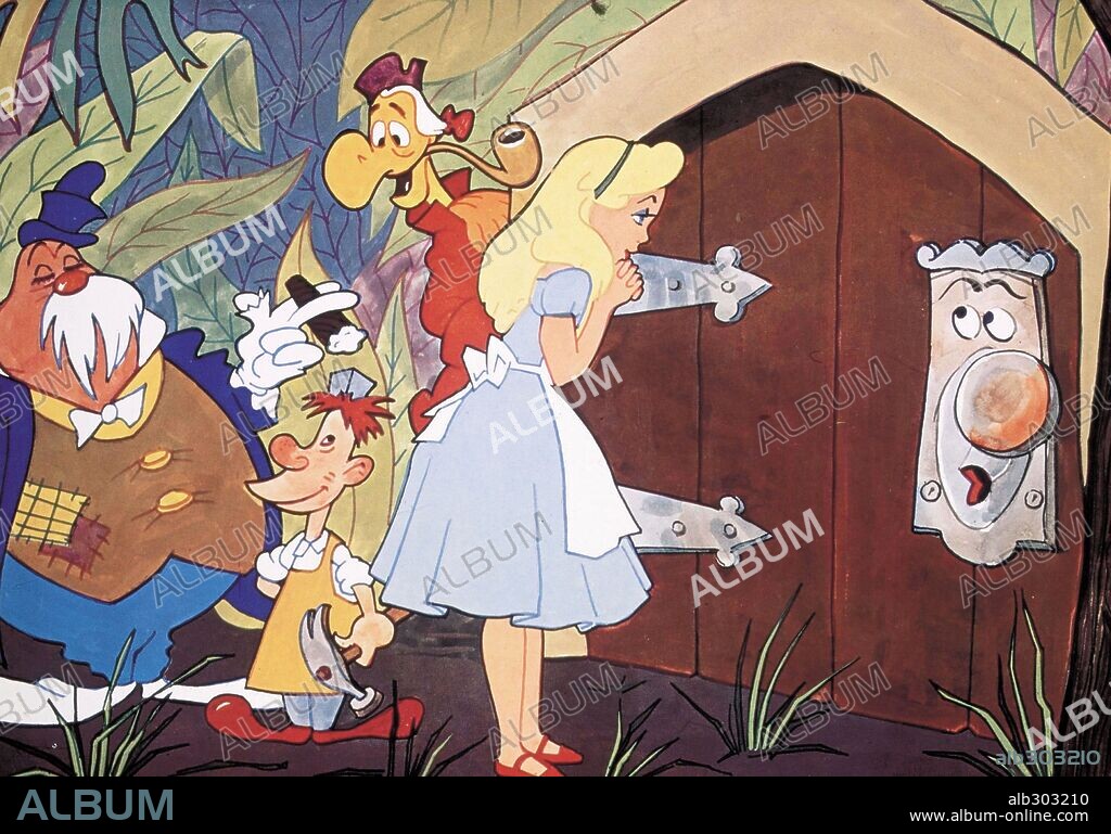 ALICE IN WONDERLAND, 1951, directed by CLYDE GERONIMI, HAMILTON LUSKE and WILFRED JACKSON. Copyright WALT DISNEY PICTURES.