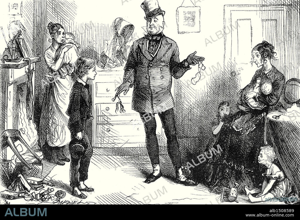 David Copperfield, "I am presented to Mrs. Micawber".