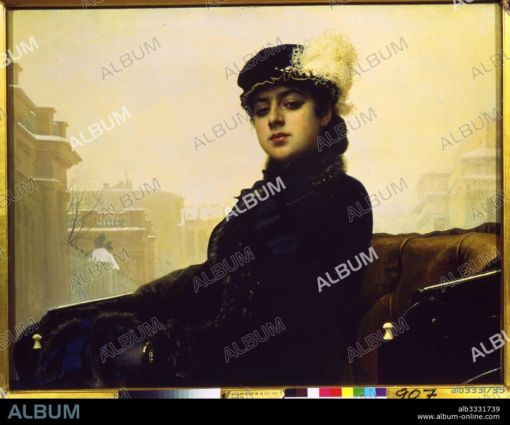 IVAN NIKOLAYEVICH KRAMSKOI. Unknown woman.