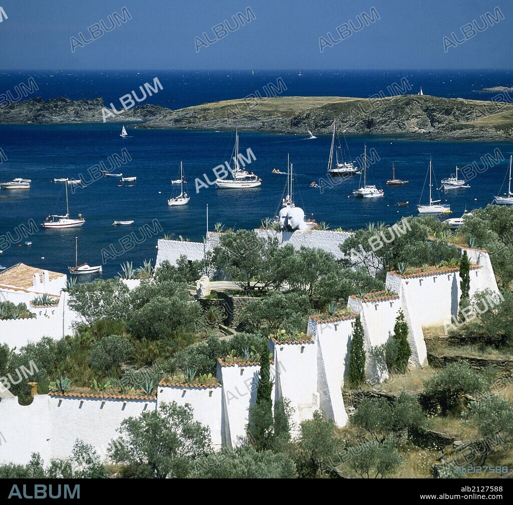 Spain. Catalonia. Port Lligat. Residence of Salvador Dali. Province of Girona.