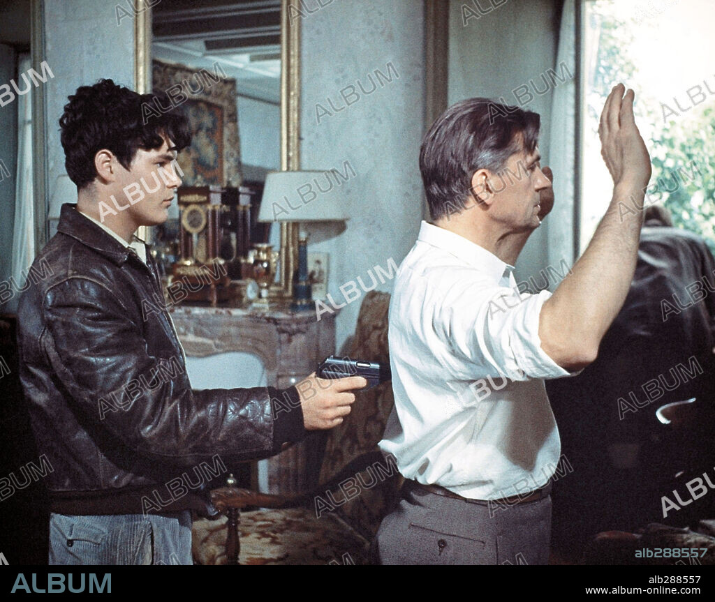 PIERRE BLAISE in LACOMBE LUCIEN, 1974, unter der Regie von LOUIS MALLE. Copyright NOUVELLE EDITIONS.