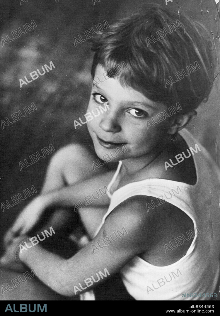 The Swedish Royal Family - Crown Prince Carl Gustav of SwedenPhotographer shows Prince Carl Gustav at the age of 8¼; his father, Prince Gustaf Adolf, died in 1947. September 14, 1954. (Photo by Camera Press).