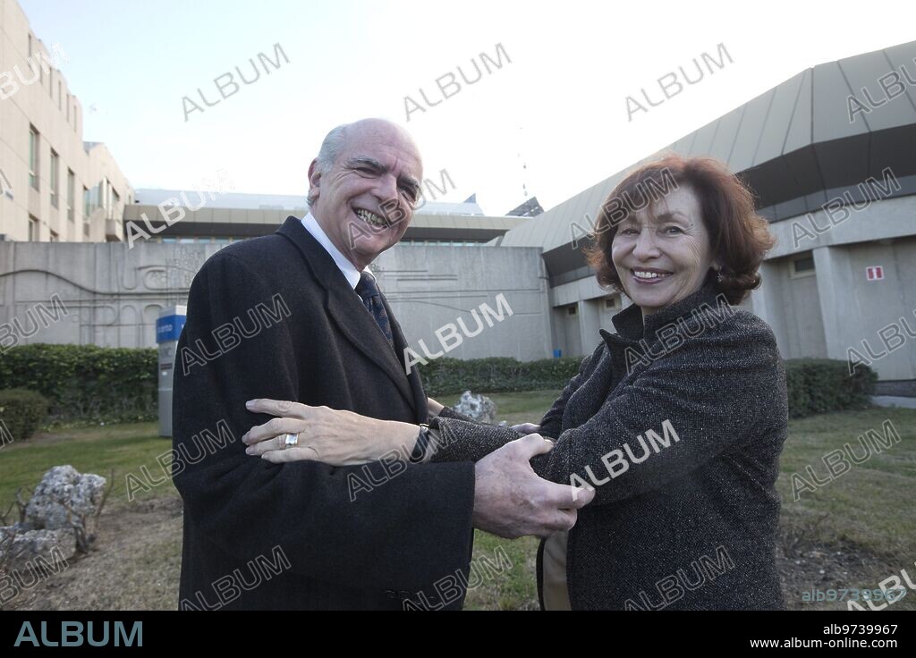 Madrid, 03/25/2013. Meeting between Juan Carlos Sanz Briz and Eva Benatar, his father saved 5,000 Jews, including her. Photo: Ángel de Antonio. ARCHDC.