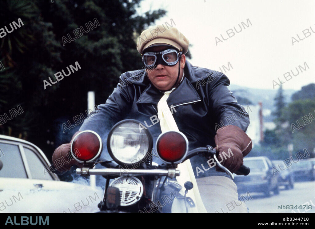 JOHN CANDY en ARMADOS Y PELIGROSOS, 1986 (ARMED AND DANGEROUS), dirigida por MARK L. LESTER. Copyright COLUMBIA PICTURES.
