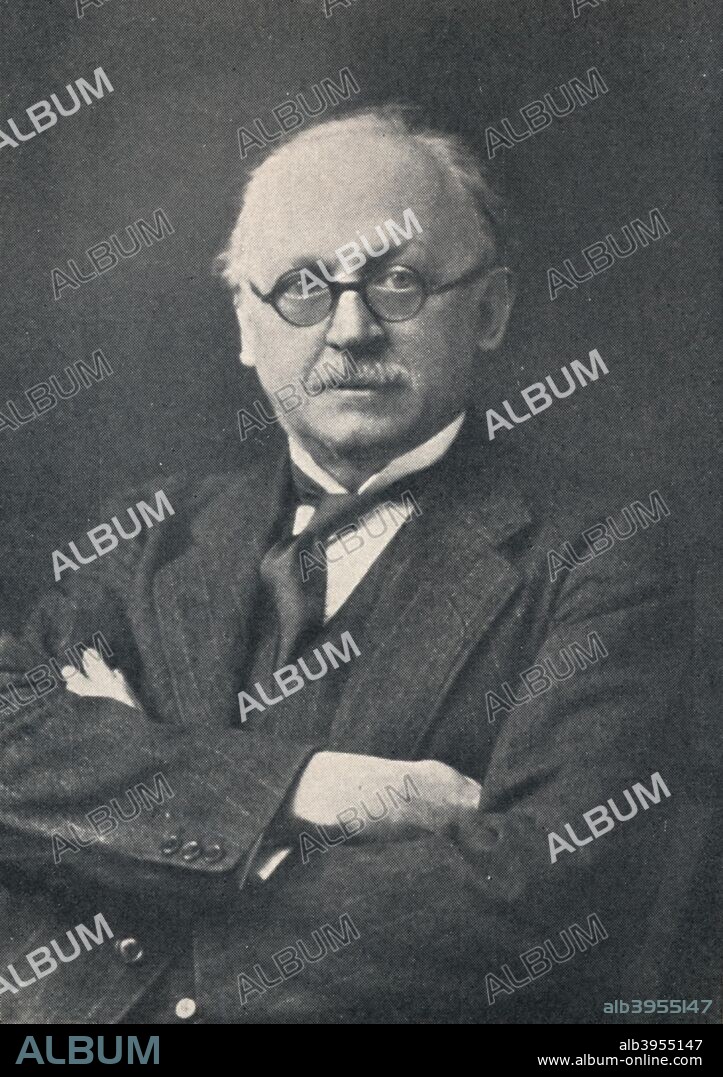 Sir Edwin Landseer Lutyens (1869-1944), English architect, 1924 (1925). From The Architectural Forum Volume XLII. [Rogers and Manson, New York, 1925].
