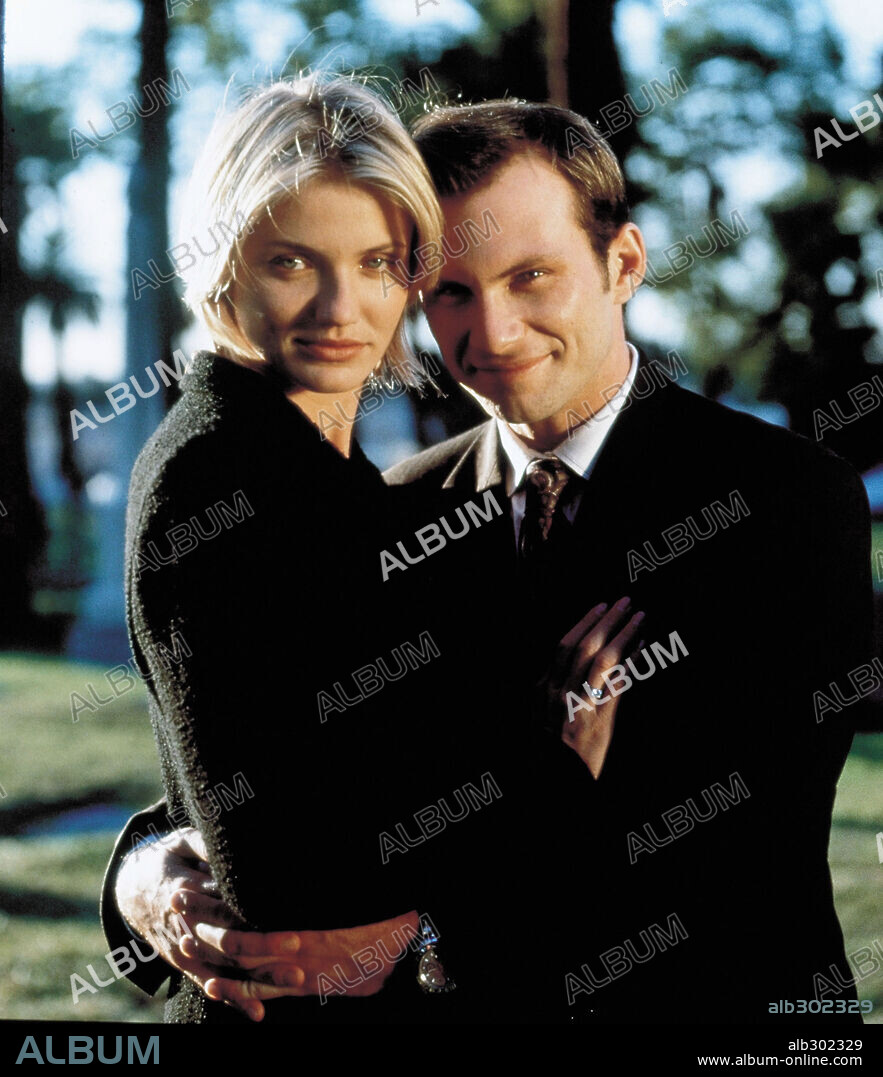CAMERON DIAZ y CHRISTIAN SLATER en VERY BAD THINGS, 1998, dirigida por PETER BERG. Copyright POLYGRAM.
