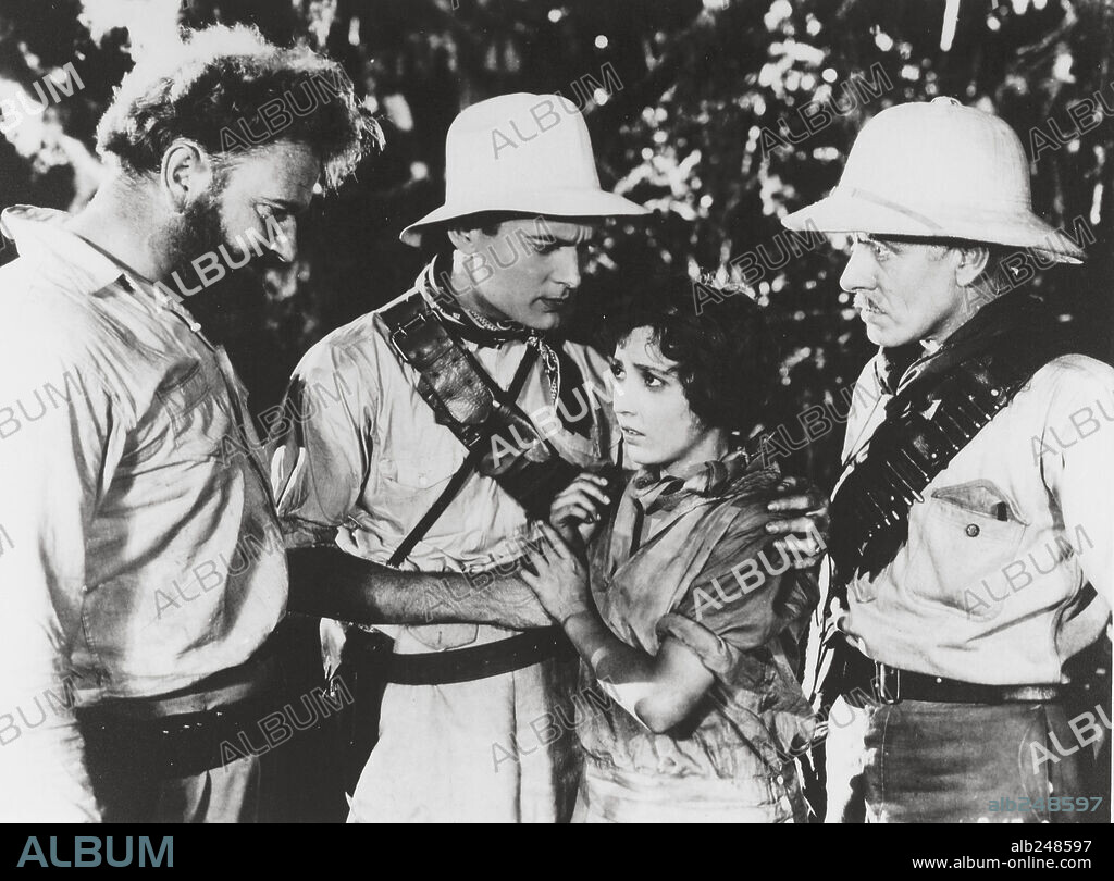 BESSIE LOVE et LEWIS STONE dans THE LOST WORLD, 1925, réalisé par HARRY HOYT. Copyright FIRST NATIONAL.