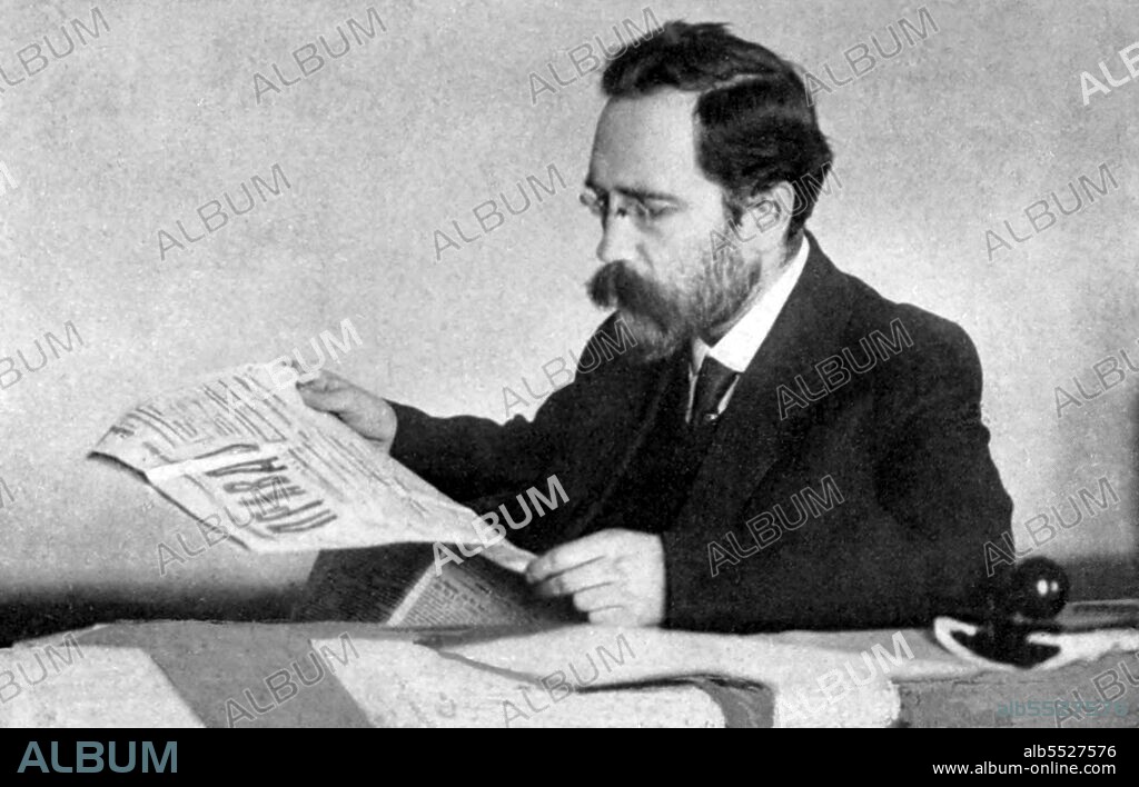 Lev Borisovich Kamenev, born Rozenfeld, was a Bolshevik revolutionary and a prominent Soviet politician. He served briefly as the first head of state of Soviet Russia in 1917, and from 1923-24 the acting Premier in the last year of Vladimir Lenin's life. Under the leadership of Joseph Stalin, Kamenev fell out of favour and, following a show trial, was executed. Kamenev was the brother-in-law of Leon Trotsky.