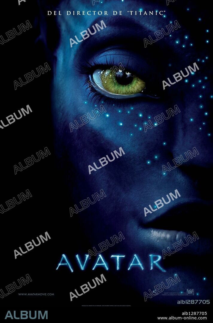 Poster of AVATAR, 2009, directed by JAMES CAMERON. Copyright 20TH CENTURY FOX.
