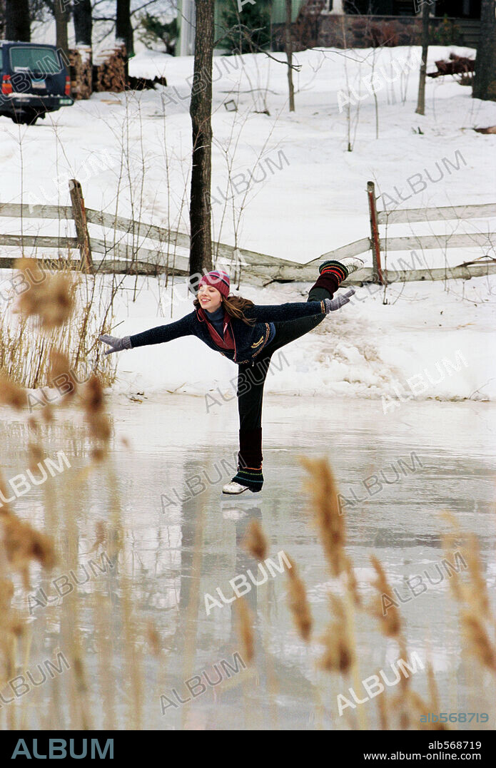 MICHELLE TRACHTENBERG en SOÑANDO SOÑANDO... TRIUNFÉ PATINANDO, 2005 (ICE PRINCESS), dirigida por TIM FYWELL. Copyright SKATE AWAY PRODUCTIONS/WALT DISNEY PICTURES/BRIDGET JONES FI / RAFY.