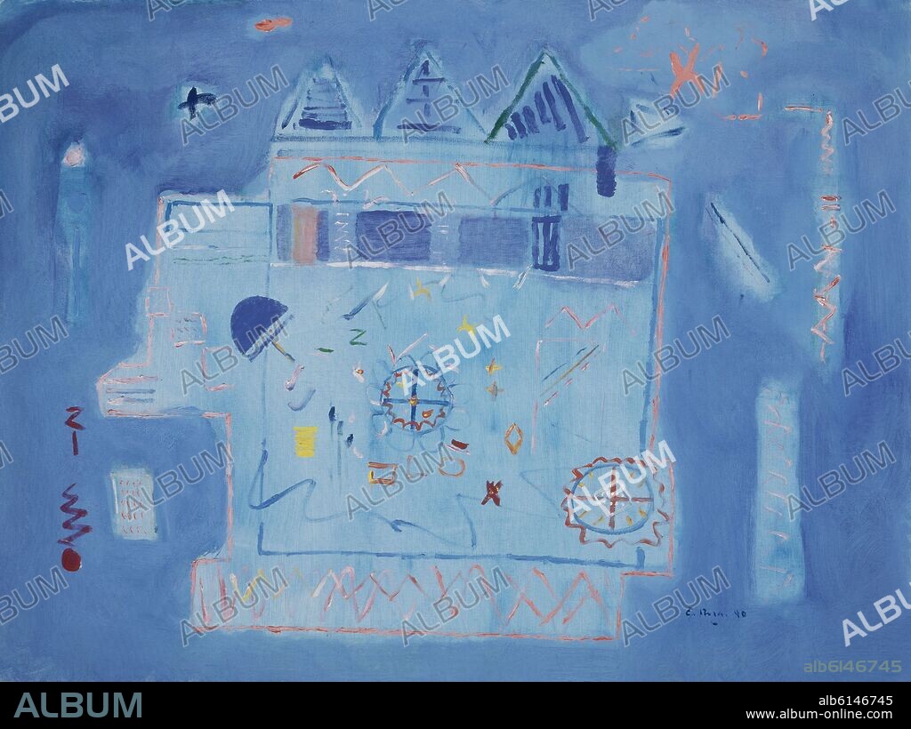 ENRIQUE IBARRA (SIGLO XX). PINTURA - 1990.