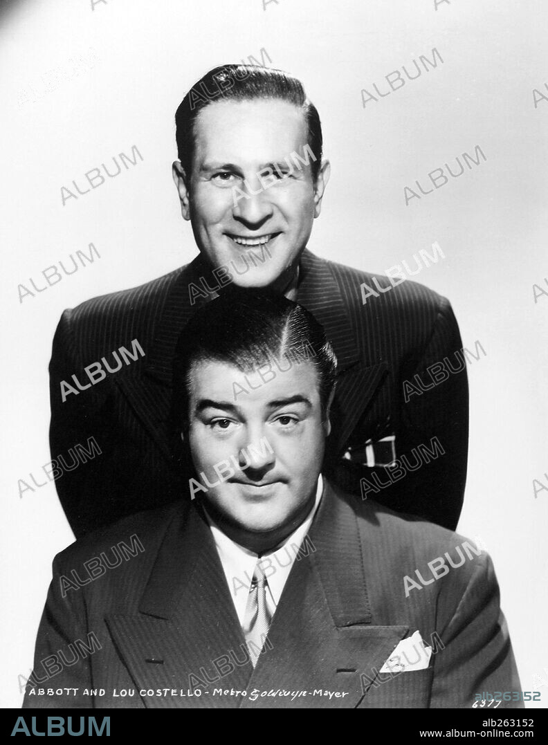 BUD ABBOTT and LOU COSTELLO.  1945