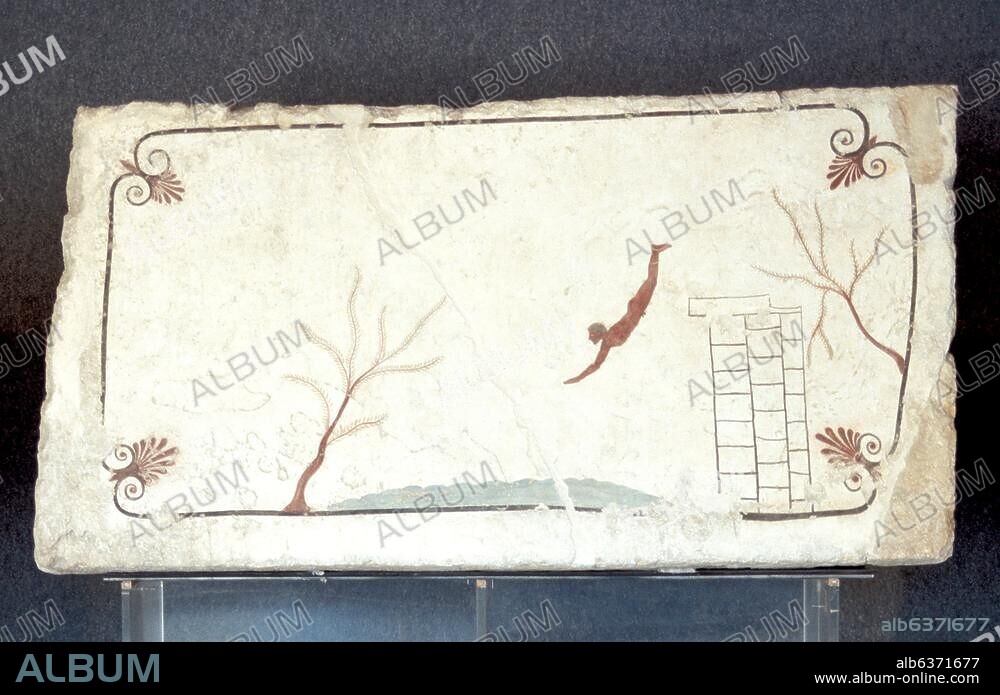 Paestum, Funerary paintings, frescoes of. 2007