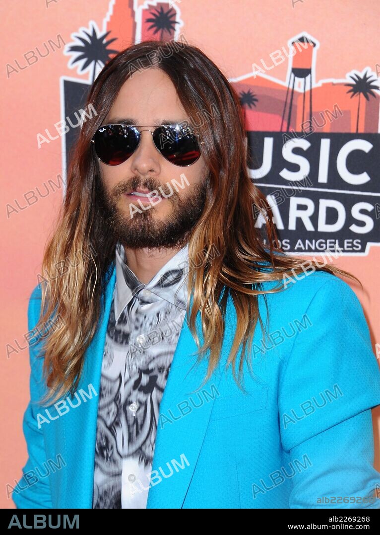 JARED LETO. May 1, 2014 - Los Angeles, California, U.S. - Actor Musician JARED LETO attending the 2014 iHeartRadio Music Awards - Arrivals at the Shrine Auditorium. 01/05/2014