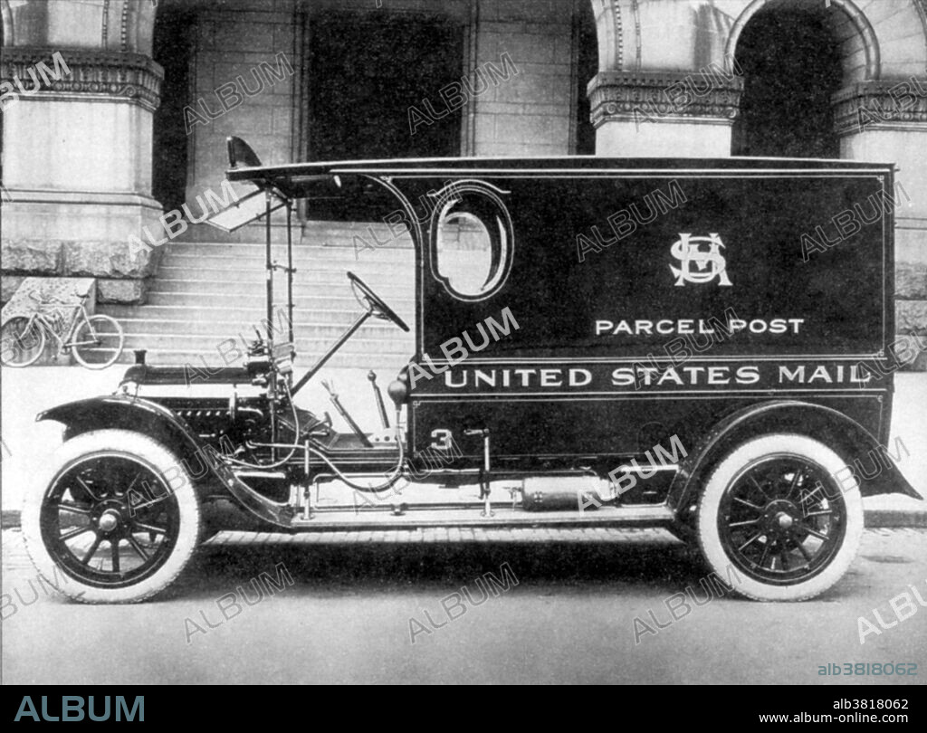 New White Motor Company parcel post mail truck, 1914. Parcel post is a postal service for mail that is too heavy for normal letter post. It is usually slower than letter post. The development of the parcel post is closely connected with the development of the railway network which enabled parcels to be carried in bulk, to a regular schedule and at economic prices. Parcel Post service began on January 1, 1913, and was an instant success, with 300 million parcels mailed in the first six months alone. The effect on the national economy was electric - the year the service began, Sears, Roebuck and Company handled five times as many orders as it did the year before.