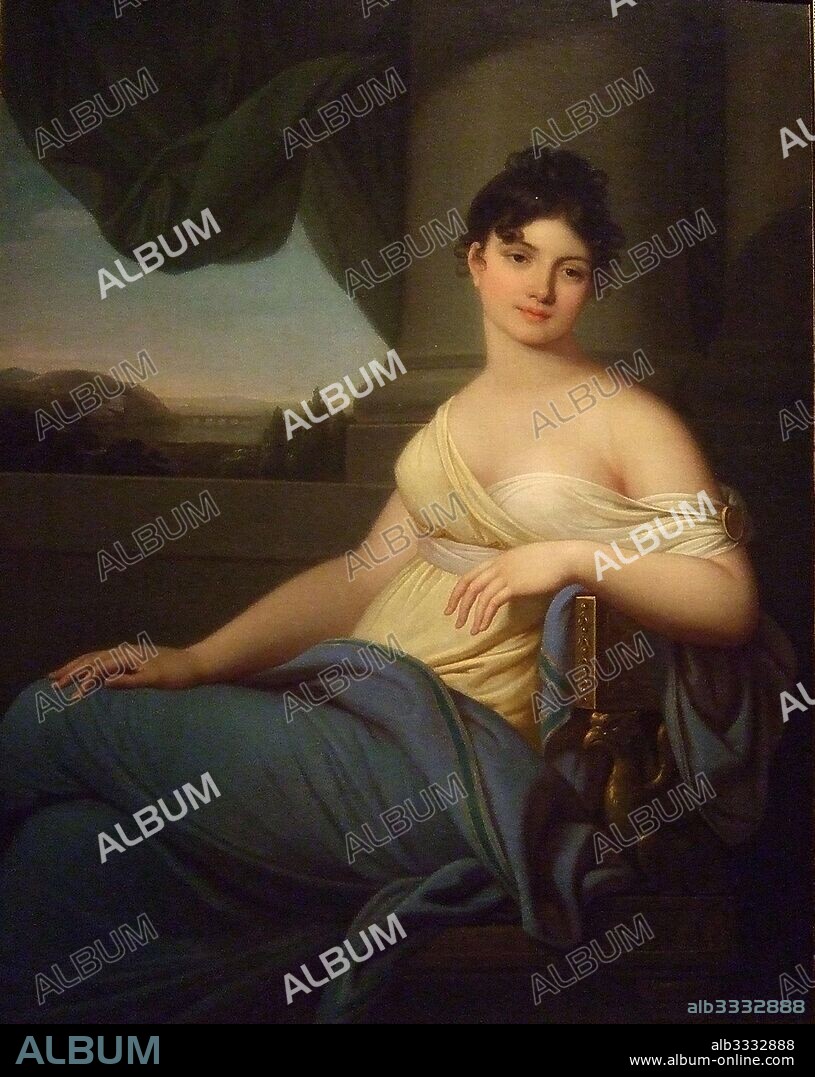 JóZEF GRASSI. Portrait of Maria Antonovna Naryshkina.