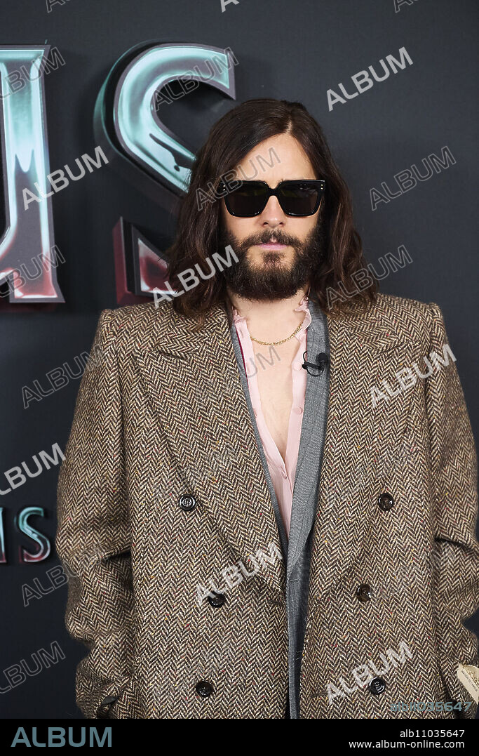 Jared Leto 'Morbius' Photocall at Ritz Mandarin Hotel on March 23, 2022 in Madrid, Spain.