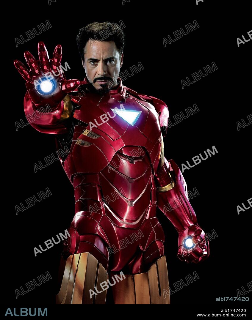 ROBERT DOWNEY JR. en LOS VENGADORES, 2012 (THE AVENGERS), dirigida por JOSS WHEDON. Copyright MARVEL ENTERPRISES.
