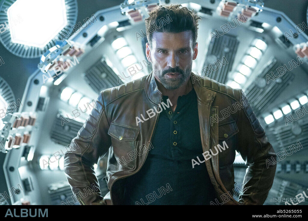 FRANK GRILLO en BOSS LEVEL, 2020, dirigida por JOE CARNAHAN. Copyright WarParty Films / Scott Free Productions / EFO Films.