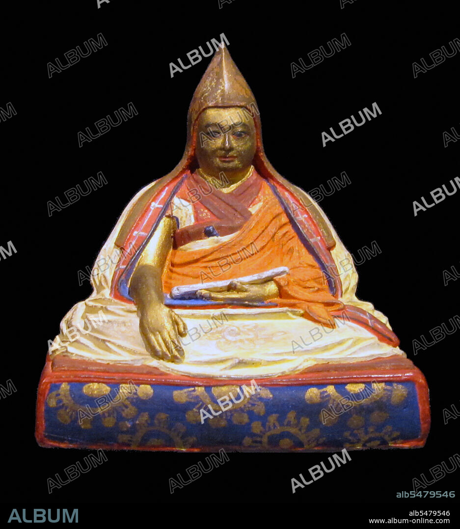 Ngawang Lobsang Gyatso, the Great Fifth Dalai Lama (1617-1682), was a political and religious leader in seventeenth-century Tibet. Ngawang Lozang Gyatso was the ordination name he had received from Panchen Lobsang Chokyi Gyaltsen who was responsible for his ordination. He was the first Dalai Lama to wield effective political power over central Tibet, and is frequently referred to as the 'Great Fifth Dalai Lama'.