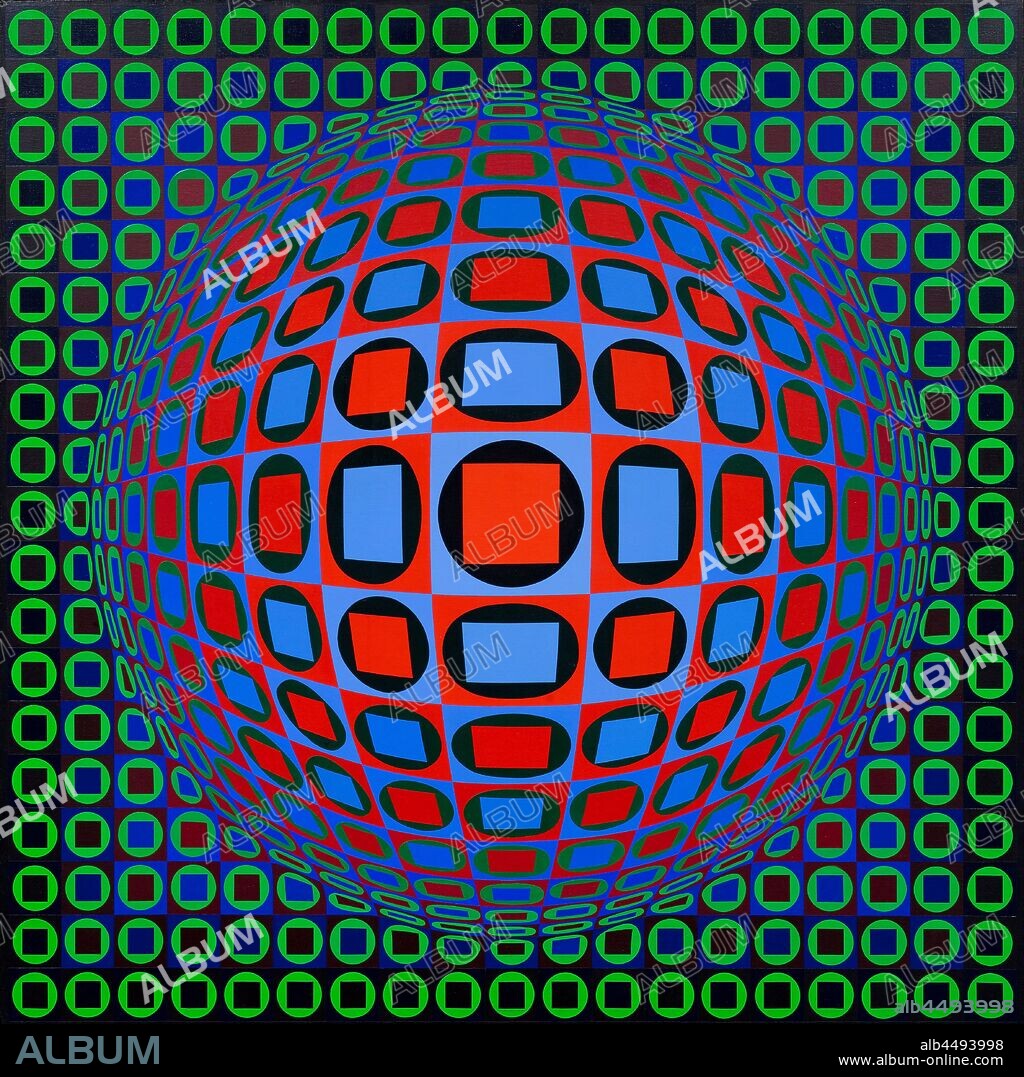 VICTOR VASARELY. Kezdi-Domb.