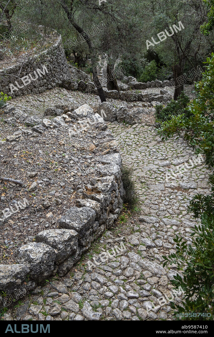 ravine of Biniaraix, - Barranc de Biniaraix-, Mallorca, Balearic Islands, Spain.