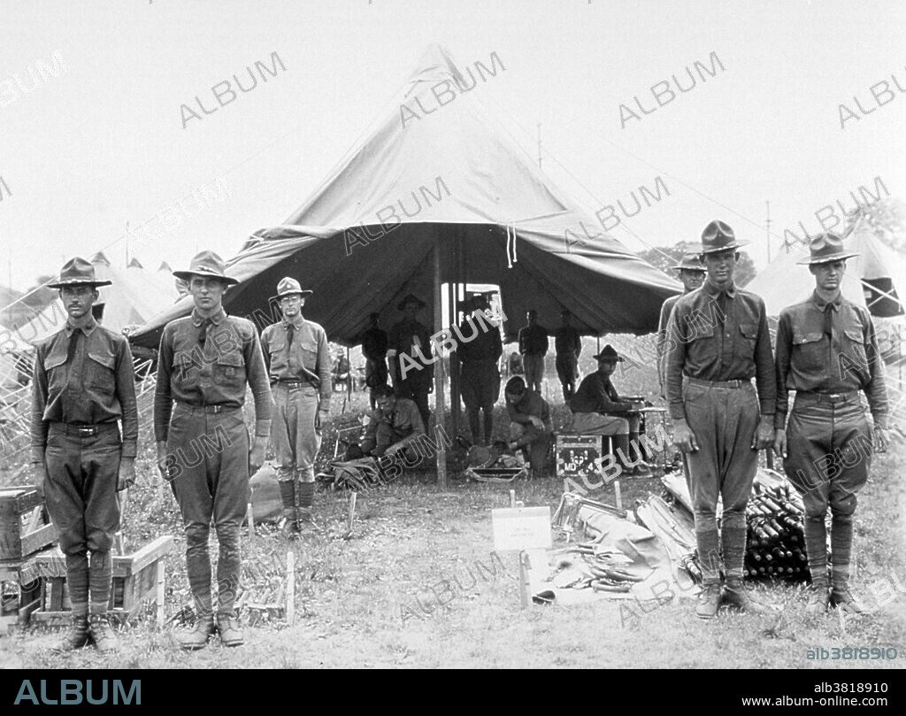 World War I hospital collecting station. Interior view of an admission tent. A field hospital is a large mobile medical unit, or mini hospital, that temporarily takes care of casualties on-site before they can be safely transported to more permanent hospital facilities. This term is used overwhelmingly with reference to military situations, but may also be used in times of disaster.