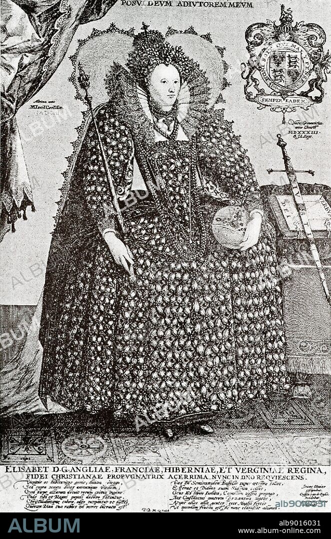 Queen Elizabeth of England (1558-1603) Elizabeth was the daughter of Henry V111 and Anne Boleyn. She was declared illegitimate by Parliament in 1536. Elizabeth made England Protestant again and her will was the law. She did not marry and was known as the Virgin Queen. During her reign, England became enemy of Catholic Spain and fought against Philip 11's navy (The Spanish Armada). The Tudor period ended with her death, after 45 years on the throne. She was buried in Westminster Abbey.