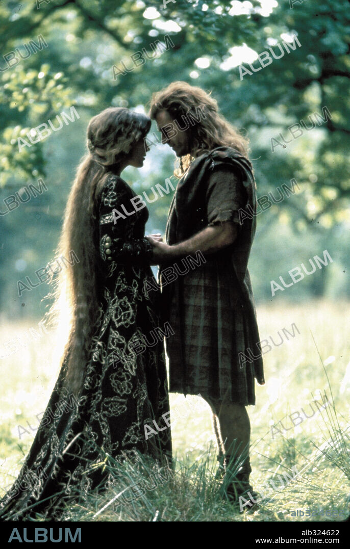CATHERINE McCORMACK et MEL GIBSON dans BRAVEHEART, 1995, réalisé par MEL GIBSON. Copyright 20TH CENTURY FOX / COOPER, ANDREW.