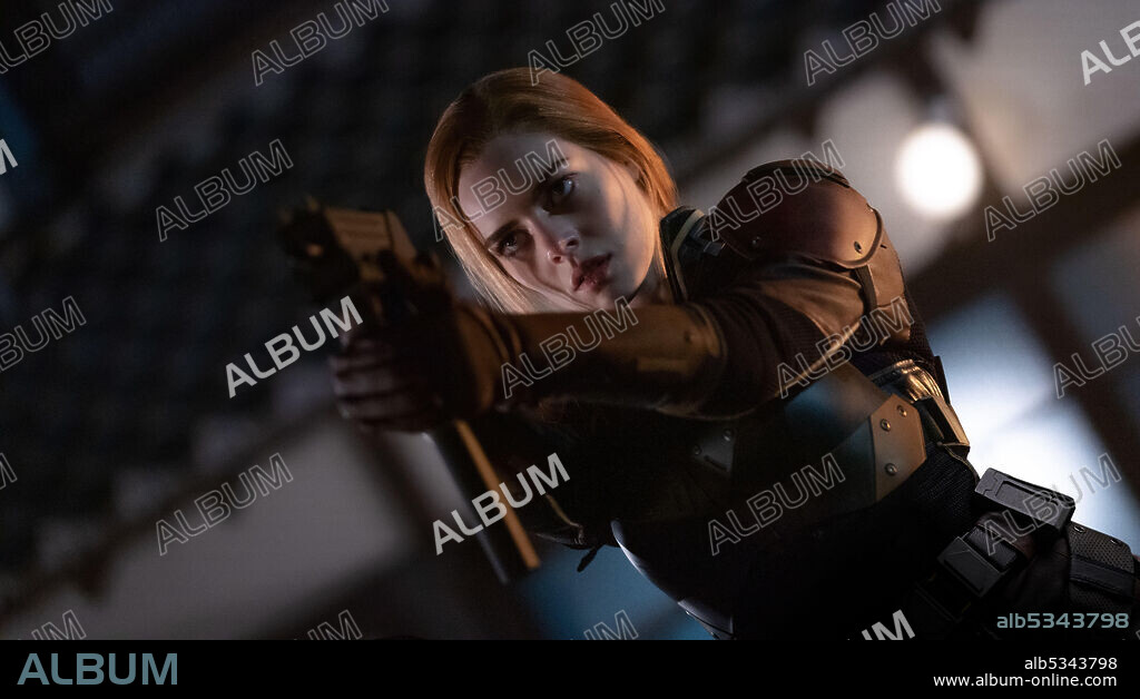SAMARA WEAVING in SNAKE EYES: G. I. JOE ORIGINS, 2021, directed by ROBERT SCHWENTKE. Copyright Di Bonaventura Pictures / Paramount Pictures.