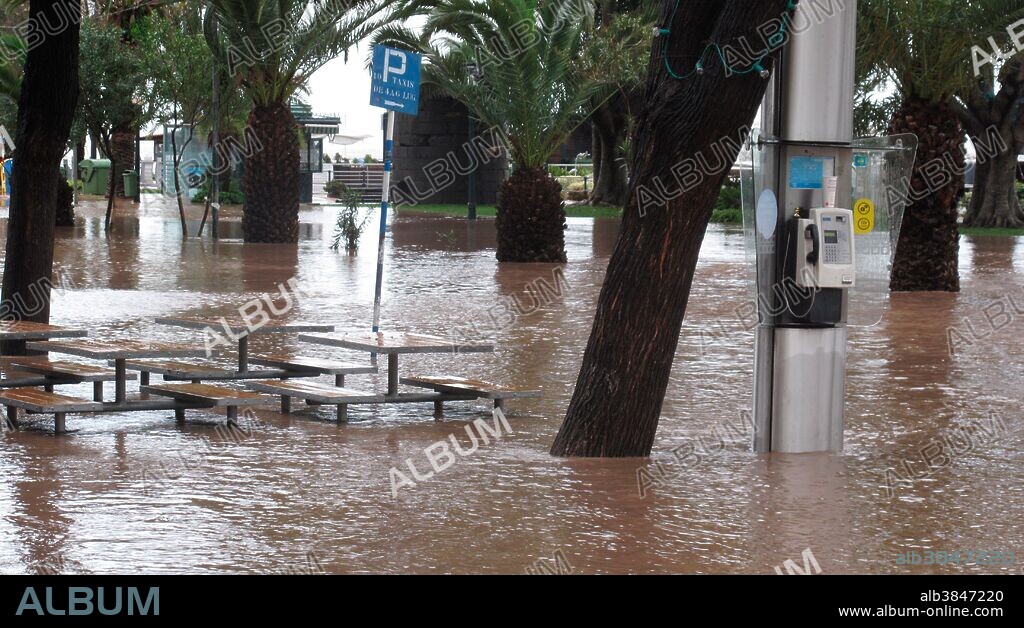 Aftermath of flood, Funchal, Madeira