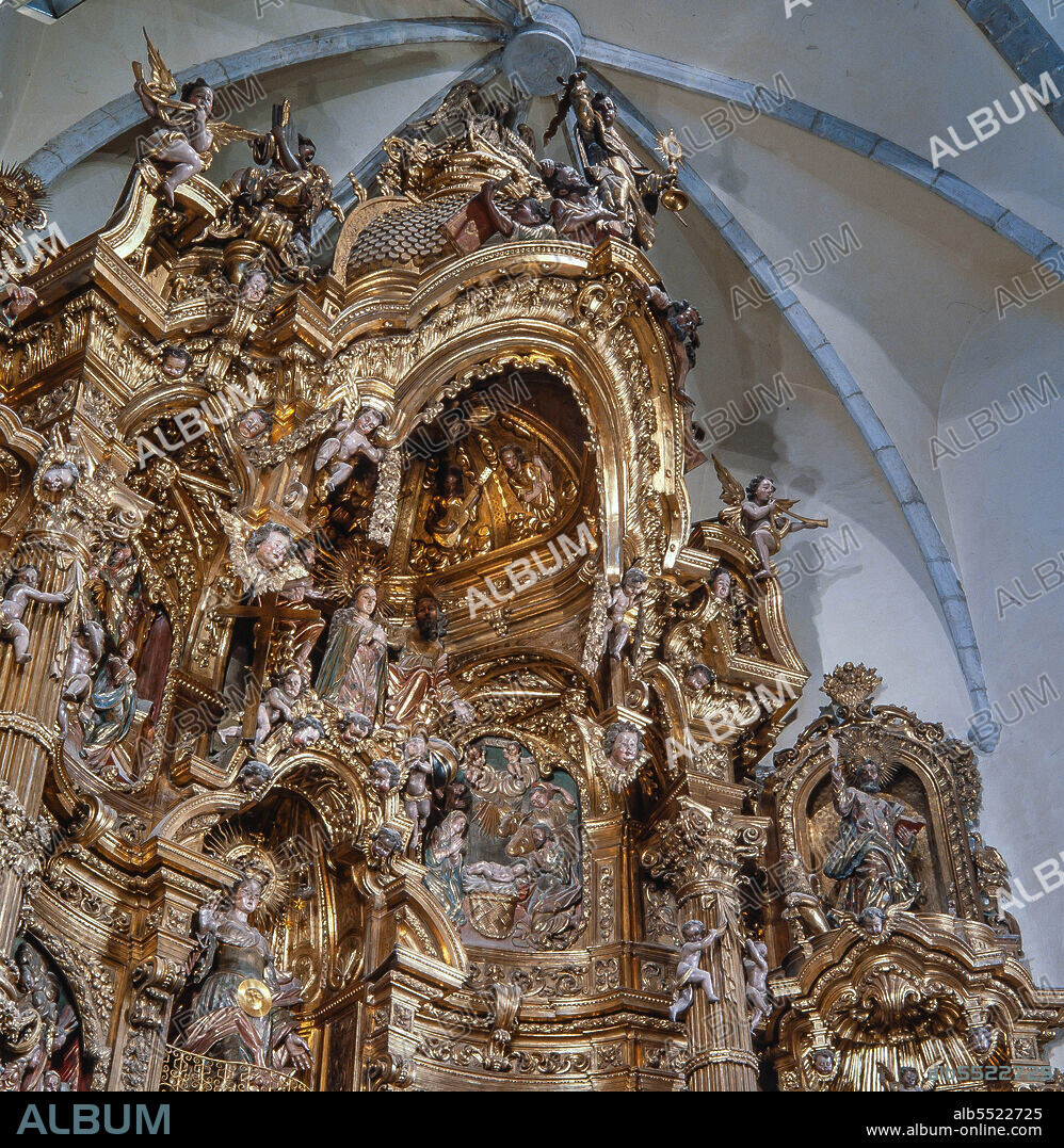 PAU COSTA. Retablo de la iglesia de Santa María de Cadaqués, siglo XVIII.
