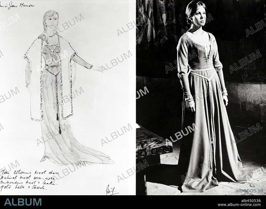 JANE MERROW en EL LEÓN EN INVIERNO, 1968 (THE LION IN WINTER), dirigida por ANTHONY HARVEY. Copyright AVCO EMBASSY.