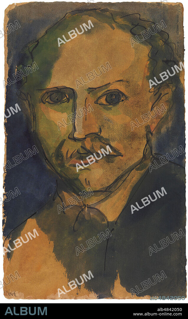 EMIL NOLDE. Self-Portrait.