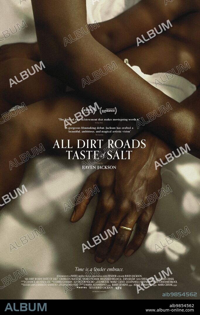 Poster of ALL DIRT ROADS TASTE OF SALT, 2023, directed by RAVEN JACKSON. Copyright A24 / PASTEL.