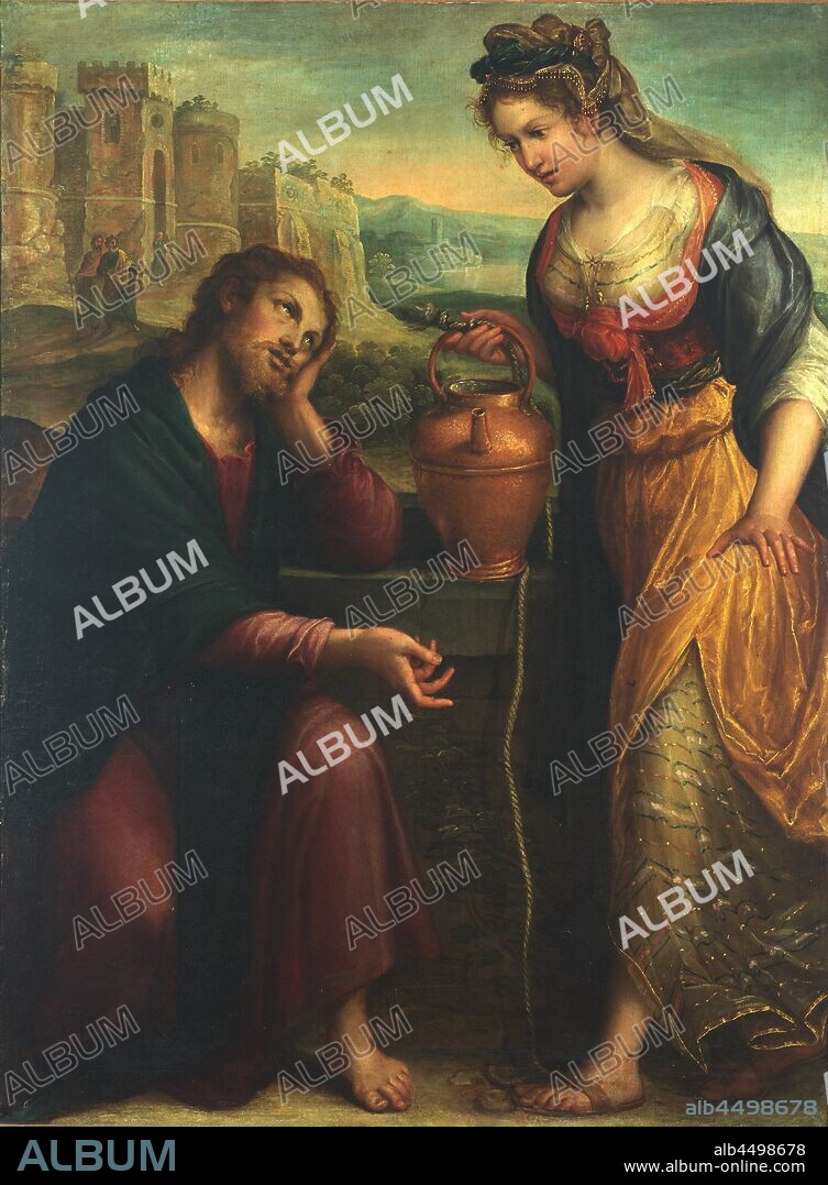 LAVINIA FONTANA. Christ and the Samaritan Woman.