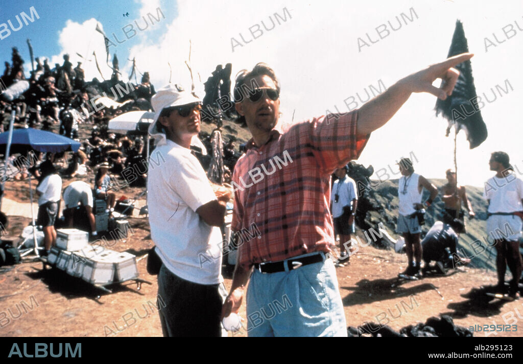 KEVIN COSTNER in RAPA NUI, 1994, directed by KEVIN REYNOLDS.