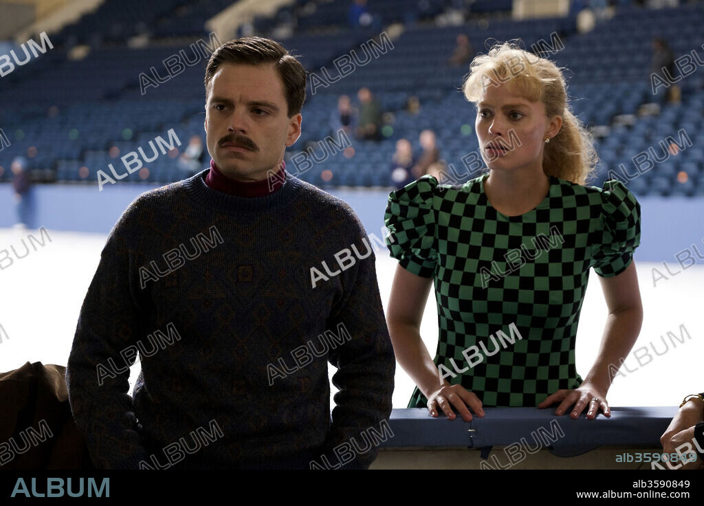 MARGOT ROBBIE y SEBASTIAN STAN en YO, TONYA, 2017 (I, TONYA), dirigida por CRAIG GILLESPIE. Copyright CLUBHOUSE PICTURES (II)/LUCKYCHAP ENTERTAINMENT.