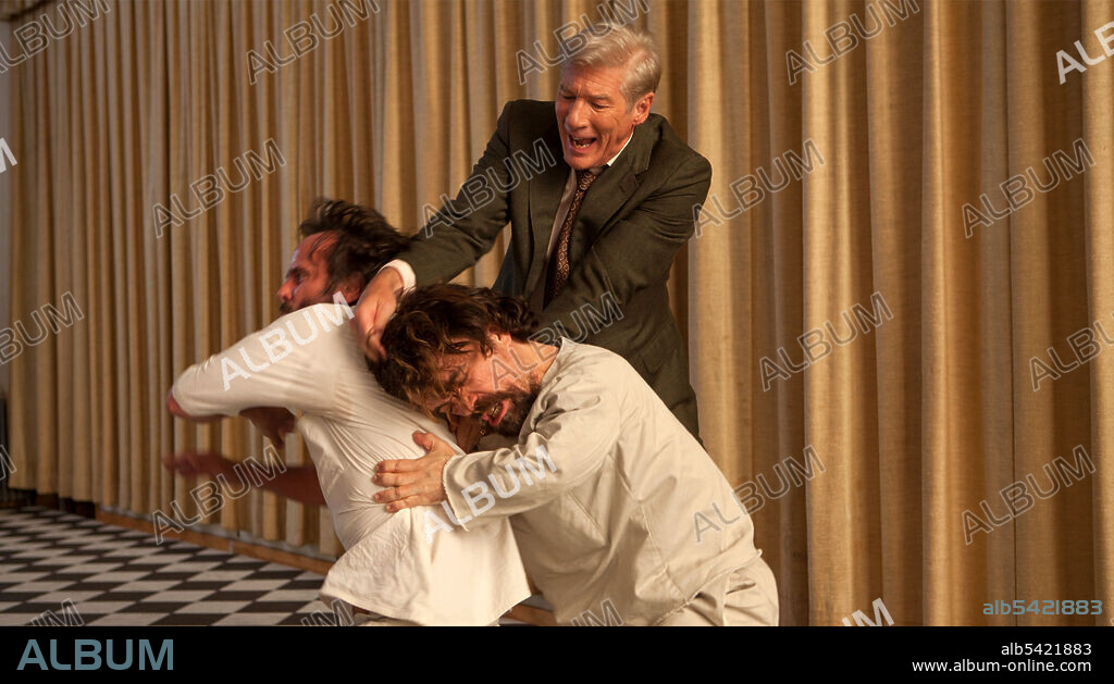 PETER DINKLAGE, RICHARD GERE and WALTON GOGGINS in THREE CHRISTS, 2017, directed by JON AVNET.