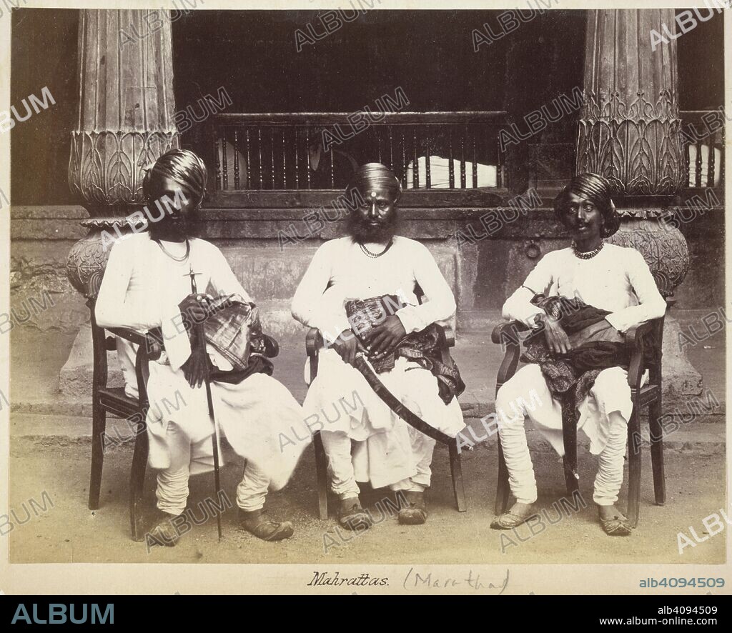 FELICE BEATO. Mahrattas. A magnificent collection of photographic views and panoramas, taken by Signor F. Beato, during the Indian Mutiny in 1857-58, and the late war in China... c. 1862. Source: Photo 6.(13).